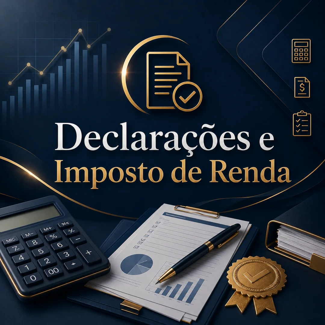 Arte do serviço Declarações e Imposto de Renda